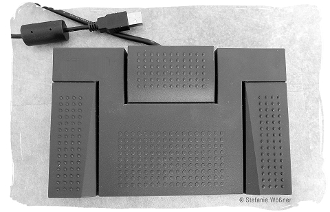 Fußschalter - Schreibkraft Phonodiktate