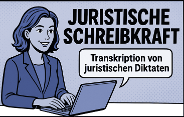 Juristische Schreibkraft für digitale Diktate – Diktatservice für Notariate & Kanzleien