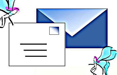 Brief mit Sonderbriefmarken